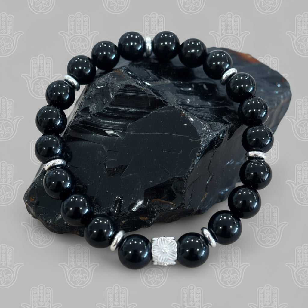 Black Onyx Bracelet for healing and resilience