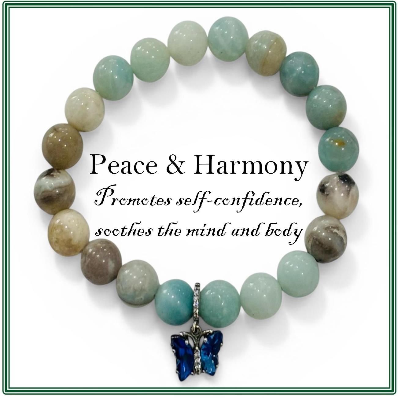 Amazonite Stone bracelet for peace and harmony