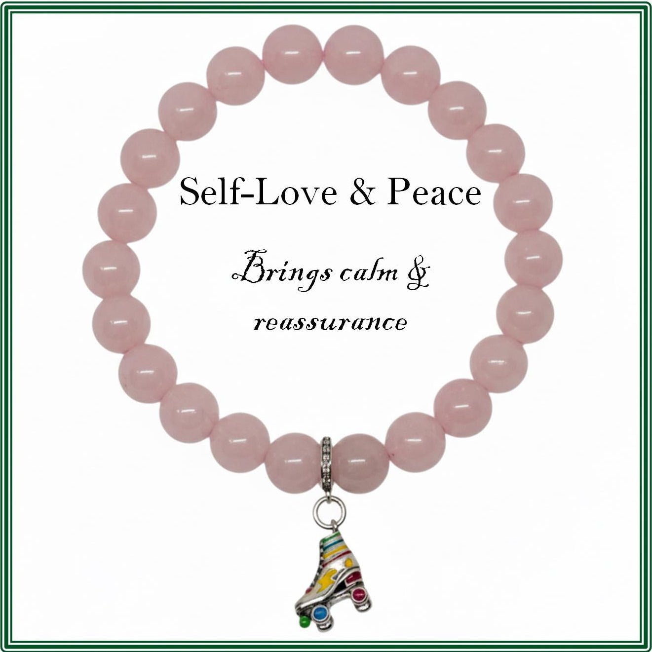 Rose Quartz Bracelet for self-love and peace