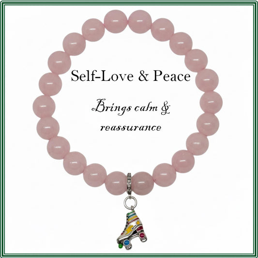Rose Quartz Bracelet for self-love and peace