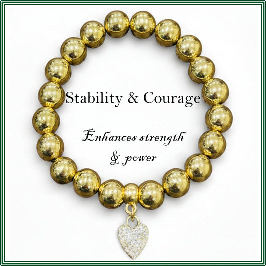 Stone bracelet for Stability and courage