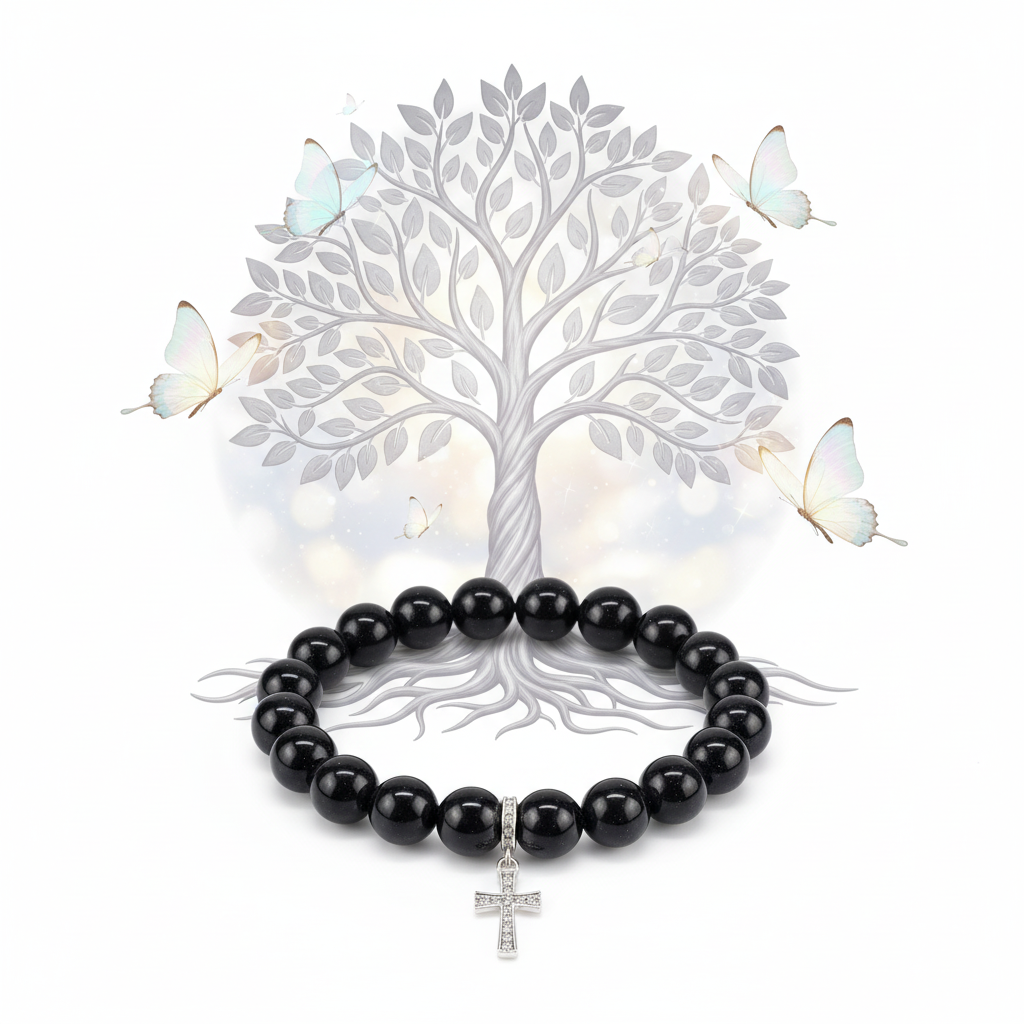Blue Sandstone Bracelet for motivation and ambition