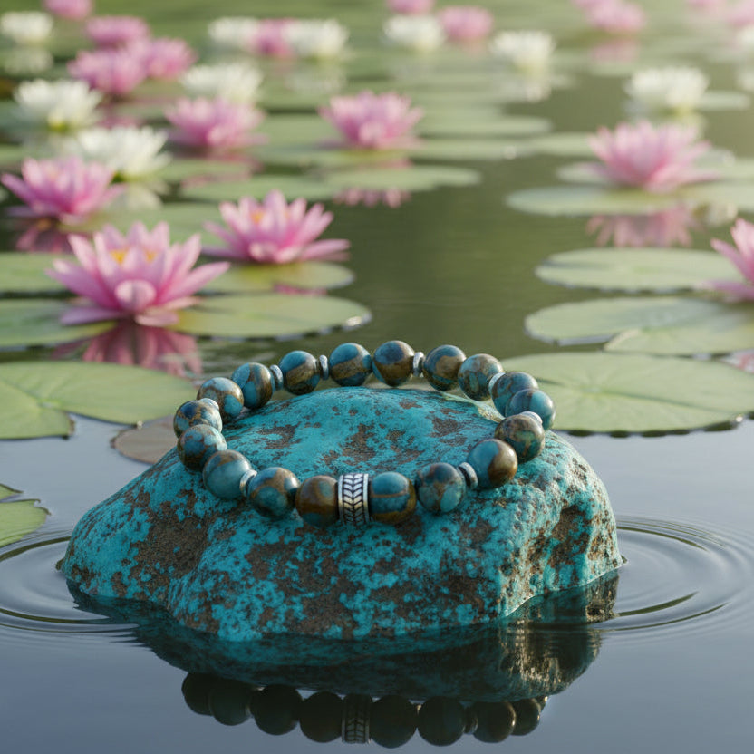 Stone bracelet for balance and openness