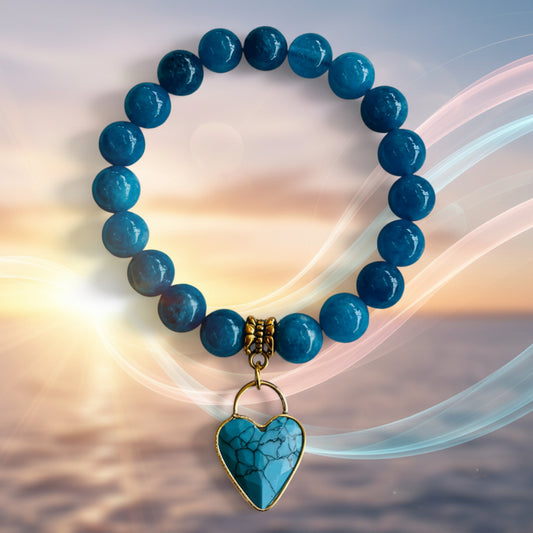 Apatite Bracelet for focus and wisdom